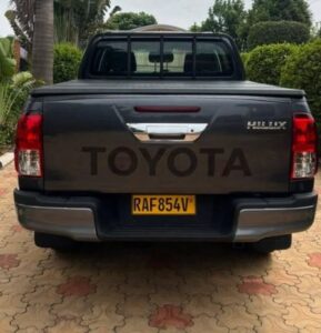 Hilux rental Rwanda: